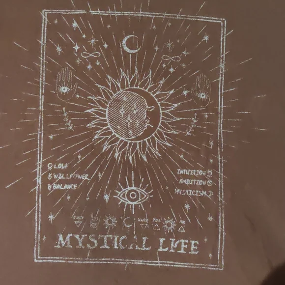 Modish Rebel Mystical Life Tee - Picture 2 of 4